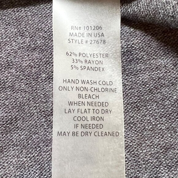 Soft Surroundings Boho Granola Cottage Indie Shark Tooth Whimsigoth Tunic Large - Picture 7 of 12